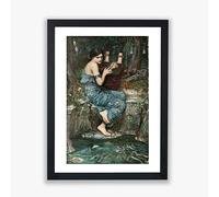 Spiffing Prints John William Waterhouse - The Charmer - Wall Poster - Home Décor Art - Giclee Print - Framed Print - Medium