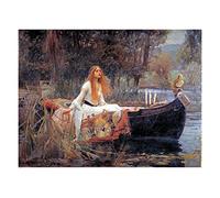 Spiffing Prints John William Waterhouse - The Lady of Shalott light - Small - Matte - Unframed Art Print