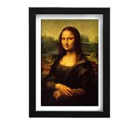 Spiffing Prints Leonardo Da Vinci - Mona Lisa - Extra Large - Semi Gloss - Framed