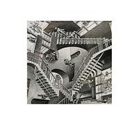 Spiffing Prints M C Escher - Relativity - Medium - Semi Gloss - Framed