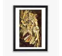 Spiffing Prints Marcel Duchamp Nude Descending a Staircase 1912 - Wall Poster - Home Décor Art - Giclee Print - Print Only - Extra Large