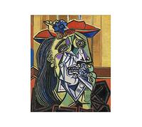 Spiffing Prints Pablo Picasso - Weeping Woman - Large - Semi Gloss - Unframed Art Print Poster