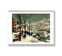 Spiffing Prints Pieter Bruegel the Elder - Hunters in the Snow (Winter) - Medium - Semi-Gloss Art Print