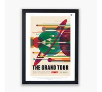Spiffing Prints The Grand Tour NASA Space Tourism - Wall Poster - Home Decor Art - Giclee Print - Framed Print - Large