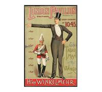 Spiffing Prints the tallest man in the world - Small - Matte - Unframed