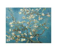 Spiffing Prints Vincent Van Gogh - Branches with Almond Blossom, 1890 - Small - Semi Gloss - Unframed Art Print Poster