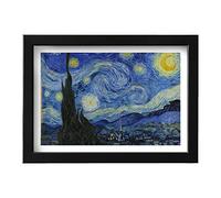 Spiffing Prints Vincent Van Gogh - Starry Night, 1889 - Large - Archival Matte - Framed Art Print