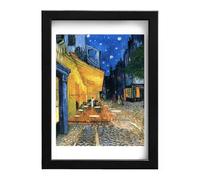 Spiffing Prints Vincent Van Gogh The Cafe Terrace on the Place de Forum in Arles at Night, 1888 - Small - Semi Gloss - Unframed Art Print
