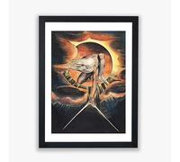 Spiffing Prints William Blake - The Ancient of Days - Wall Poster - Home Décor Art - Giclee Print - Framed Print - Medium
