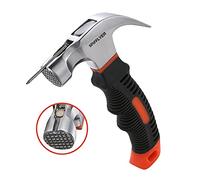 Spifflyer 8oz Magnetic Small Hammer Stubby Hammer and Nails Tool, Anti-Slip