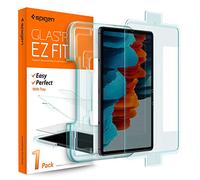 Spigen 1 Pack Glas.tR EZ Fit Screen Protector for Samsung Galaxy Tab S8 and Samsung Galaxy Tab S7