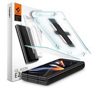 Spigen 1 Pack Glas.tR EZ Fit Tempered Glass External Screen Protector and Film Hinge Protector for Samsung Galaxy Z Fold 4