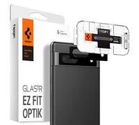 Spigen 2 Pack Glas.tR EZFit Optik Camera Lens Protector for Google Pixel 7a - Black