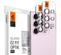 Spigen 2 Pack Glas.tR Optik Pro EZ Fit Tempered Glass Camera Lens Protector for Samsung Galaxy S23 Ultra (Lavender)