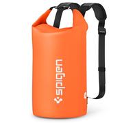 Spigen [30L [IPX5] Aqua Shield Waterproof Bag Dry Bag Backpack for Hiking, Extra Inner Pocket, Large Dry Sack, Swimming Kayaking Paddle Boarding, Robust & Anti-Scratch, Hiking Gear - Sunset Orange