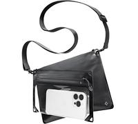 Spigen A640 AquaShiled Modular Waterproof Crossbody Bag with Dual Detachable Pocket, IPX8 Dry Pouch for Travel, Beach, and Water Activities - Black