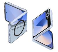 Spigen Air Skin MagFit Case for Samsung Galaxy Z Flip 6 [Anti-Yellowing] [MagSafe Compatible] - Crystal Clear
