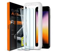 Spigen AlignMaster [2 Pack] Screen Protector for iPhone SE 2022/2020