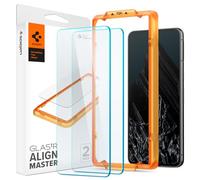 Spigen Alignmaster [2 Pack] Tempered Glass Screen Protector for Pixel 8 Pro