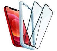 Spigen AlignMaster Full Coverage Tempered Glass Screen Protector for iPhone 12 and for iPhone 12 Pro - 2 Pack