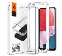 Spigen AlignMaster Tempered Glass Screen Protector for Samsung Galaxy A13 LTE - 2 Pack