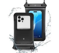 Spigen Aqua Shield A611P Universal Waterproof Phone Pouch Up to 7" 2 Pack Black - ACS09348