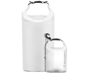Spigen Aqua Shield Waterproof Bag Dry Bag for Hiking Swimming Kayaking, Small Wet Bag, Crossbody Carry, Roll-Top, Robust & Anti-Scratch, Essential Camping, Boating