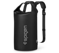 Spigen Aqua Shield Waterproof Dry Bag Rucksack 30L, [Mesh-Lined Padded Straps] [Roll-Top Closure] Backpack for Swimming, Paddle Boarding, Fishing, Kayaking, Camping, and Boating - Black
