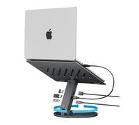 Spigen ArcDock 6-IN-1 USB Hub Laptop Stand for Desk Adjustable Holder Riser