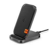 Spigen ArcField [Designed for Samsung] Qi True 15W Super Fast Wireless Charger Stand for Samsung Galaxy S24 Ultra Plus Z Fold Flip 5 4 3 S23 22 S21 S20 and more [No Adapter Included]