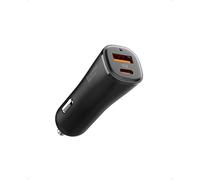 Spigen ArcStation Essential 48W Fast PD PPS PD 3.0 QC 3.0 USB C A 12V Dual Port Socket Cigarette Lighter Car Adapter Charger for iPhone 17 16 Air Pro Max Samsung Galaxy S25 Ultra Plus Pixel 10 9a 9