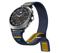 Spigen Athlex Air Elastic Nylon Solo Loop Strap Band Compatiblewith Samsung Galaxy Watch 8 (40/44mm) & 8 Classic (46mm) (2025) - Active Navy