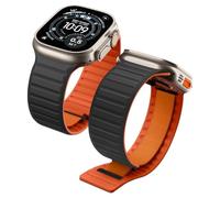 Spigen Athlex Air M Strap for Apple Watch Ultra 4/3/2/1, Series 12/11/10 | Silicone fabric strap with magnetic closure, sweat-resistant for Apple Watch 49/46/45/44/42mm