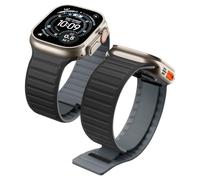 Spigen Athlex Air M Strap for Apple Watch Ultra 4/3/2/1, Series 12/11/10 | Silicone fabric strap with magnetic closure, sweat-resistant for Apple Watch 49/46/45/44/42mm
