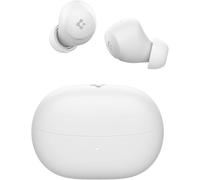 Spigen Audio True Wireless SA-TW P10 Wireless In-Ear Earbuds with 30 Hours Playtime, up to 40dB 4 Multi-Mode ANC Pro, EQ Customization, 6 Microphones, Gaming Mode, 10mm Drivers, IPX4 - White