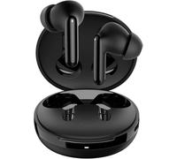 Spigen Audio True Wireless SA-TW S10 Wireless In-Ear Earbuds with 30 Hours Playtime, up to 28dB ANC, Transparency Mode, EQ Customization, 4 Microphones, Gaming Mode, 10mm Drivers, IPX5 - Black