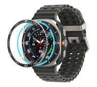 Spigen Bezel Tune Compatible with Samsung Galaxy Watch Ultra 47mm Bezel Ring Protector Ring Adhesive Cover (2025/2024) - Black