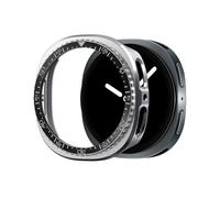 Spigen Bezel Tune Pro Compatible with Samsung Galaxy Watch 8 44mm Bezel Ring Protector with Case (2025) - Black