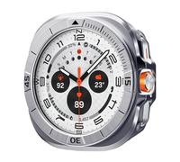 Spigen Bezel Tune Pro Compatible with Samsung Galaxy Watch Ultra 47mm Bezel Ring Protector with Case (2025/2024) - Silver