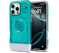 Spigen Classic C1 MagFit Case for iPhone 16 Pro, Compatible with MagSafe Accessories - Bondi Blue