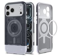 Spigen Classic C1 MagFit Case for iPhone 17 Pro Max, MagSafe Compatible Phone Cover - Graphite