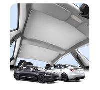 Spigen CryoShade Tesla Roof Sunshade, Double Layered, UV & Heat Protection | Model 3 Highland 2024/2025/2026 Only, Included 14 Clips, Foldable Sun Shade, Tesla Accessories