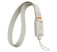 Spigen DA30S-LS Wrist Strap Lanyard [Classic LS Macintosh-Inspired] [Compatible with iPhone 17 Series] Adjustable Short Hand Strap, Premium Monotone Design, Secure Locking System, Anti-Theft - Stone