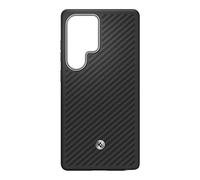Spigen Enzo Aramid Magnet Case for Galaxy S25 Ultra, Black Silver