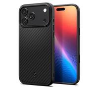 Spigen Enzo Aramid T MagFit Case for iPhone 17 Pro (2025), Compatible with MagSafe Accessories [Camera Control Covered] [Military-Grade Drop Protection] - Black