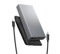 Spigen Essential 20,000mAh 30W Fast Charging USB C A Power Bank Portable Charger PD 3.0 QC 3.0 for iPhone 16 15 14 13 12 Pro Max Plus Mini iPad Air Samsung Galaxy S25 Pixel Buds Nitendo Etc - Grey