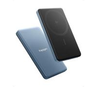 Spigen Essential Qi2 5.000mAh Slim MagSafe Power Bank - Teal Blue | Magnetic Portable Charger, 60W 1M C to C Cable Included, Works with iPhone 18/17 Pro Max, Galaxy S26 Ultra Magsafe Cases