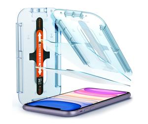 Spigen EZ Fit 2 Pack Tempered Glass Screen Protector for iPhone 11/XR