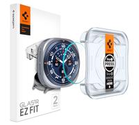 Spigen Glas.tR EZ Fit Screen Protector for Samsung Galaxy Watch Ultra (47mm) - 2 Pack