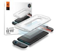 Spigen EZ Fit [2P] Temepred Glass Screen Protector for Nintendo Switch 2 | 9H Hardness Tempered Glass, Easy Installation Kit, Crystal Clear, Touch Responsive, Oleophobic Coating